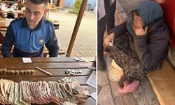 Dilencinin üzerinden çıkan paralar gündem oldu