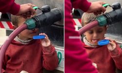 Filistinli çocuğun görüntüsü yürek burktu