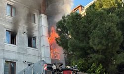 İstanbul Kartal'da bir apartmanda yangın çıktı