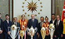 Erdoğan, Galatasaray kulübünü sarayda ağırladı