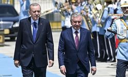 Erdoğan, Özbek Lider Mirziyoyev'i ağırladı