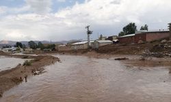 Ağrı ve Kars illerinde su baskınları yaşandı