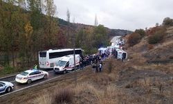 Amasya'da trafik kazası: 27 yaralı var