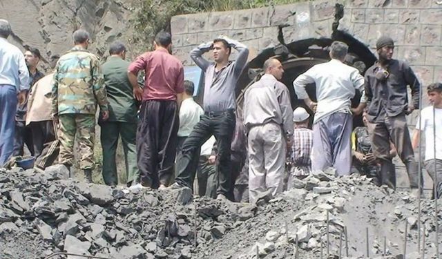 İran'da maden ocağında göçük yaşandı