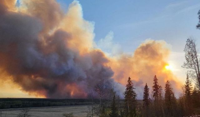 Kanada'da cezaevi yangınlar yüzünden boşaltıldı