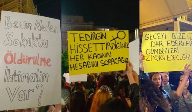 Cinayetler protesto edildi: "Kadının hesabını soracağız!"