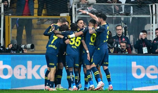 Dev derbide kazanan Fenerbahçe