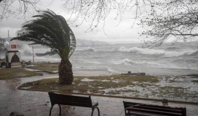 Dikkat! Meteoroloji fırtına uyarısı yaptı