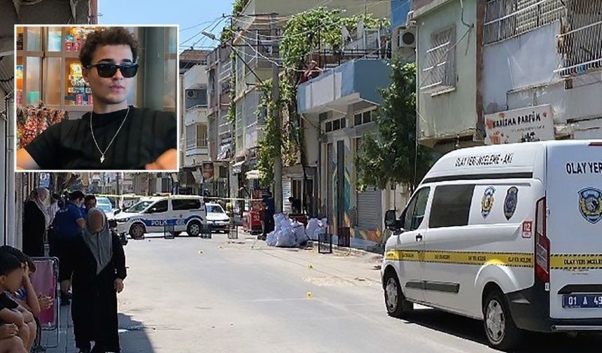 Adana'da 18 yaşındaki Kerim, silahlı saldırıda öldürüldü